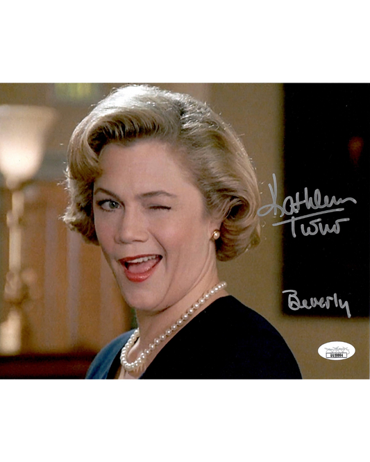 Kathleen Turner Autographed Signed Inscribed 8x10 Serial Mom Photo JSA COA