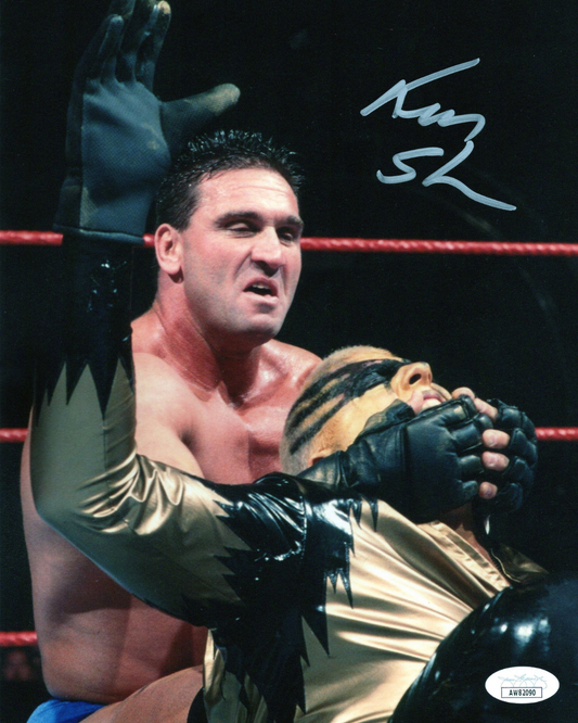 WWE Ken Shamrock Autographed Signed 8x10 Photo JSA COA