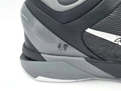 Kobe Bryant Signed Nike Kobe VII Shoes (Dual Signed) #4/8 - Panini Holo
