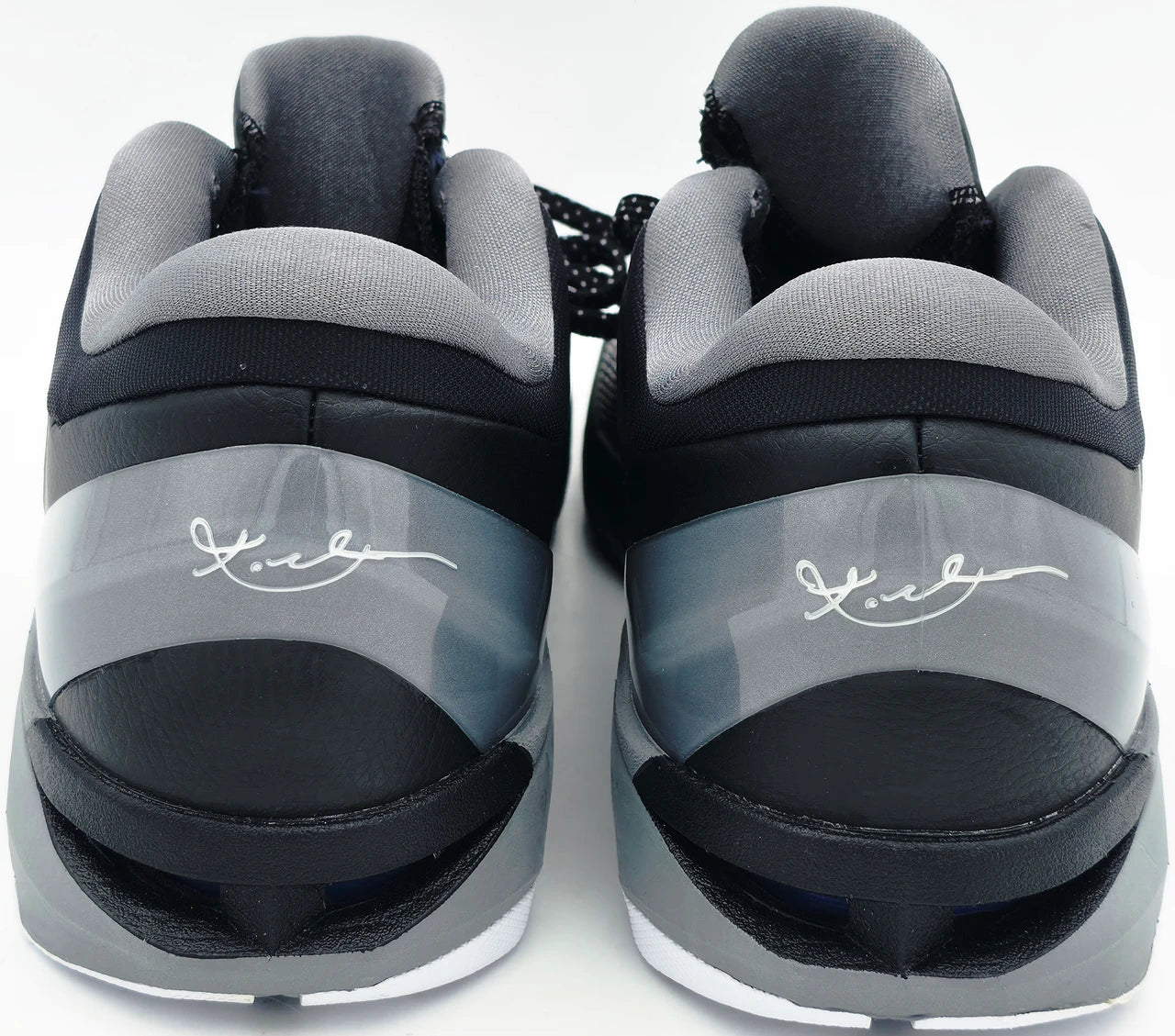 Kobe Bryant Signed Nike Kobe VII Shoes (Dual Signed) #4/8 - Panini Holo