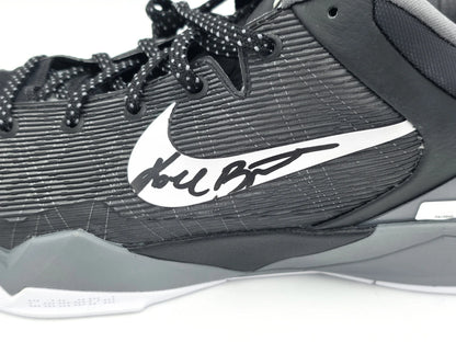 Kobe Bryant Signed Nike Kobe VII Shoes (Dual Signed) #4/8 - Panini Holo