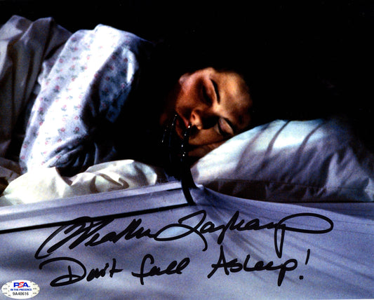 Heather Langenkamp autograph signed inscribed 8x10 photo Nightmare on Elm St PSA