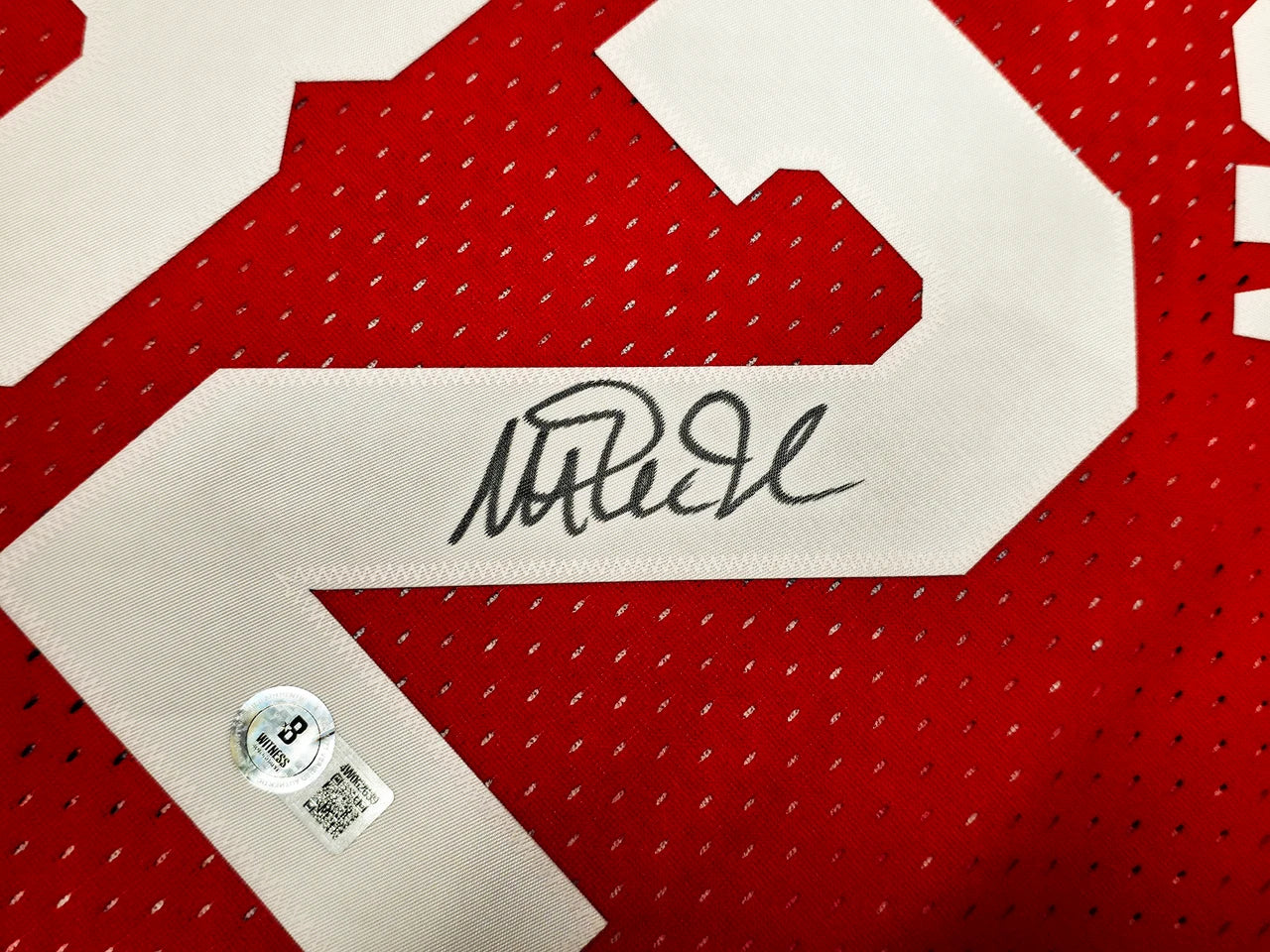 Magic Johnson Signed Mitchell & Ness 1991 All Star Game Hardwood Classic Swingman Jersey - Beckett