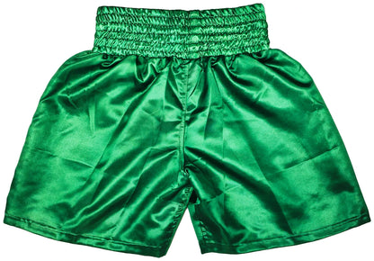 Floyd Mayweather Jr. Signed Green Boxing Trunks - Beckett
