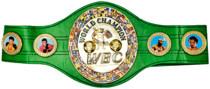 Floyd Mayweather Jr. Signed Green WBC World Championship Boxing Belt - Beckett