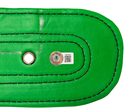Floyd Mayweather Jr. Signed Green WBC World Championship Boxing Belt - Beckett