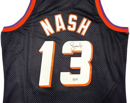 Steve Nash Signed Mitchell & Ness 1996-97 Hardwood Classic Swingman Phoenix Suns Jersey - Beckett