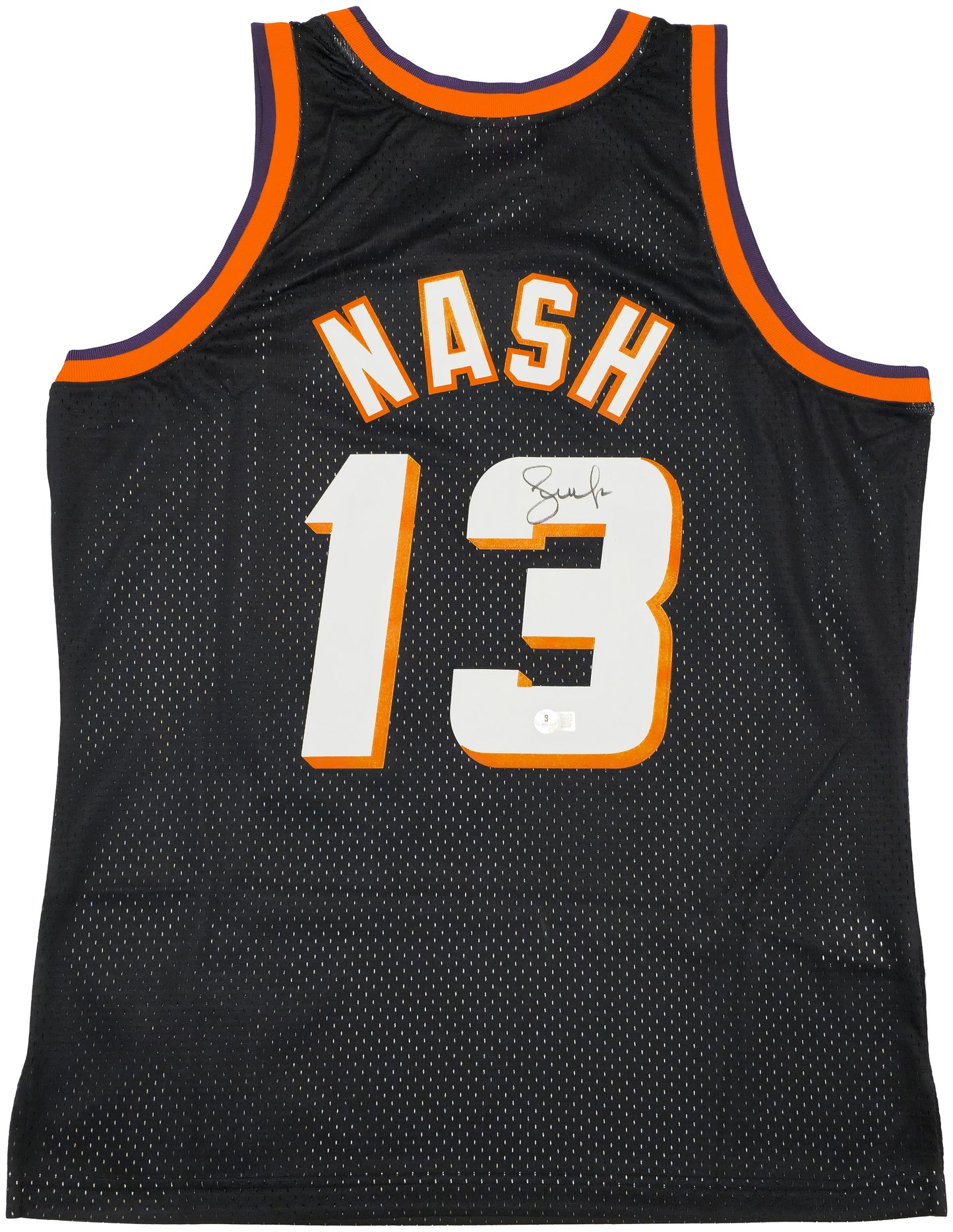 Steve Nash Signed Mitchell & Ness 1996-97 Hardwood Classic Swingman Phoenix Suns Jersey - Beckett