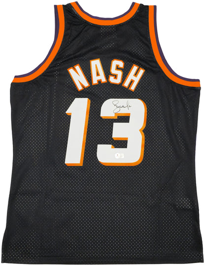 Steve Nash Signed Mitchell & Ness 1996-97 Hardwood Classic Swingman Phoenix Suns Jersey - Beckett