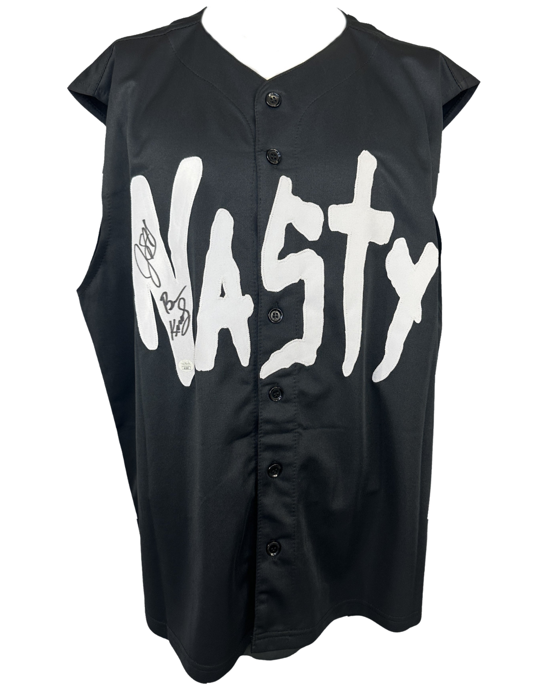 WWE WWF Nasty Boys Brian Knobbs & Jerry Sags Autographed Signed Jersey JSA COA