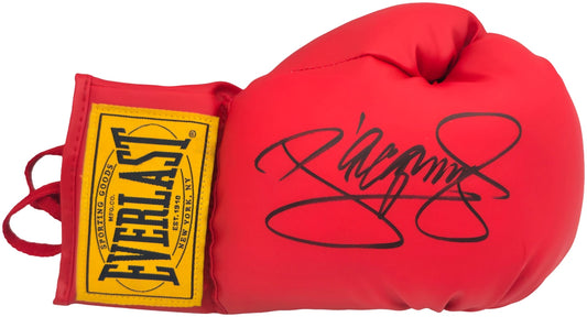 Manny Pacquiao Signed Red Everlast Boxing Glove — Beckett Authenticated