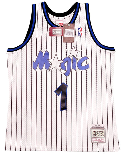 Anfernee Penny Hardaway Signed Mitchell & Ness 1993-94 Hardwood Classic Swingman Orlando Magic Jersey - PSA/DNA