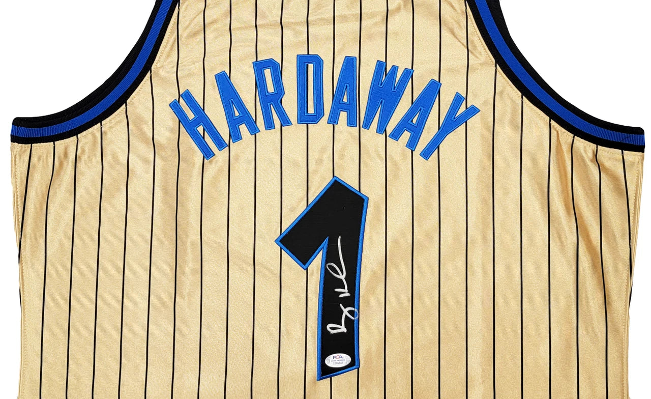 Anfernee Penny Hardaway Signed Mitchell & Ness 1993-94 75th Anniversary Hardwood Classic Swingman Orlando Magic Jersey -PSA/DNA