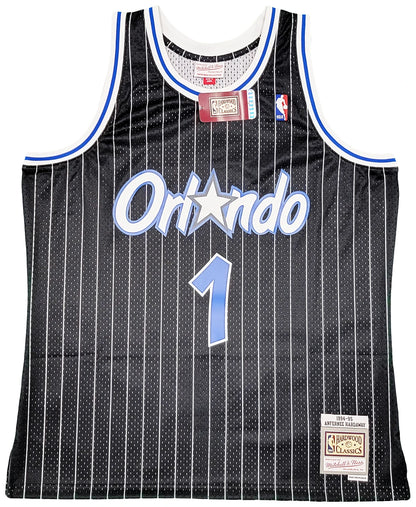 Anfernee Penny Hardaway Signed Mitchell & Ness 1994-95 Hardwood Classic Swingman Orlando Magic Jersey - PSA/DNA