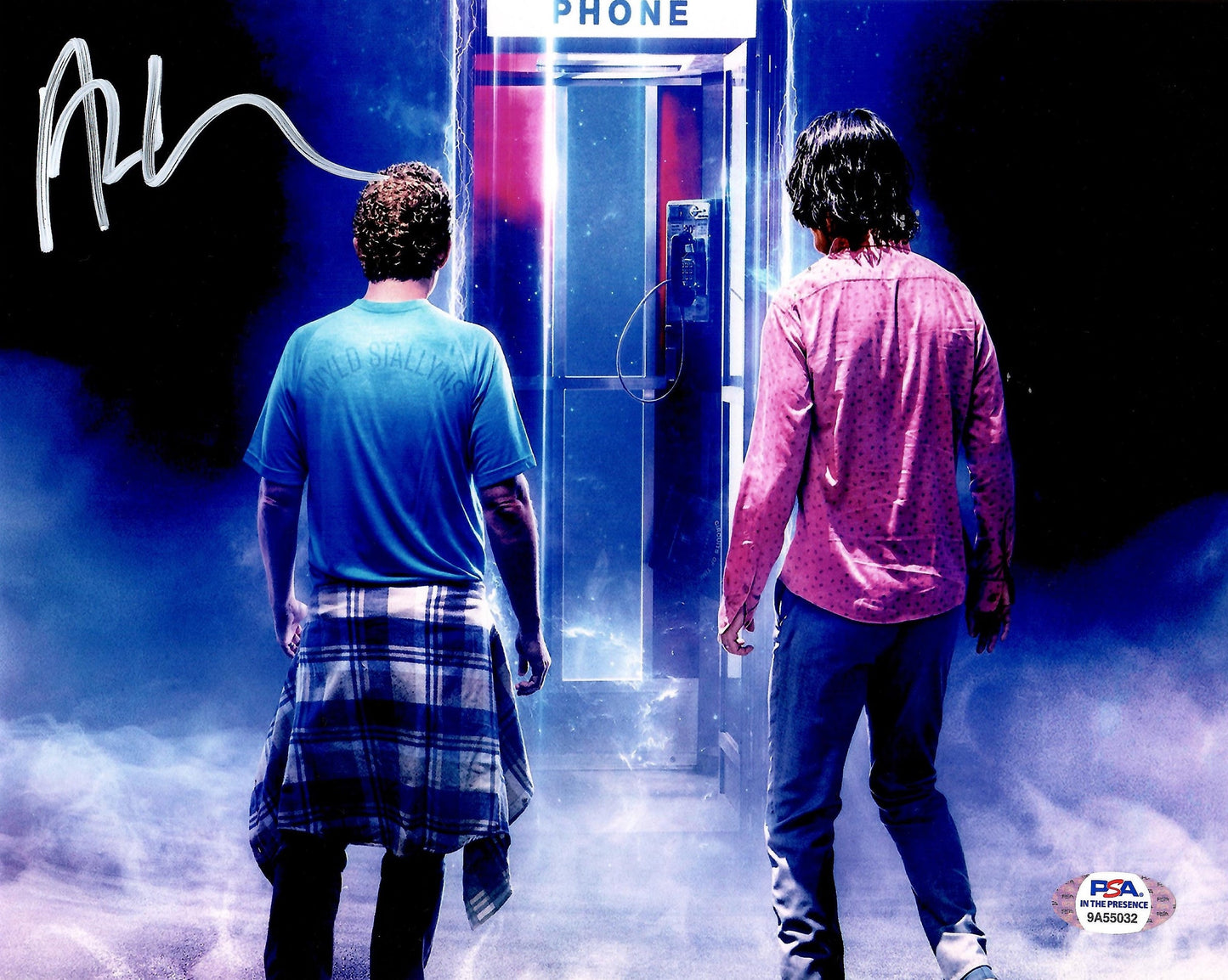 Alex Winter autographed signed 8x10 photo Bill & Ted Face The Music PSA COA