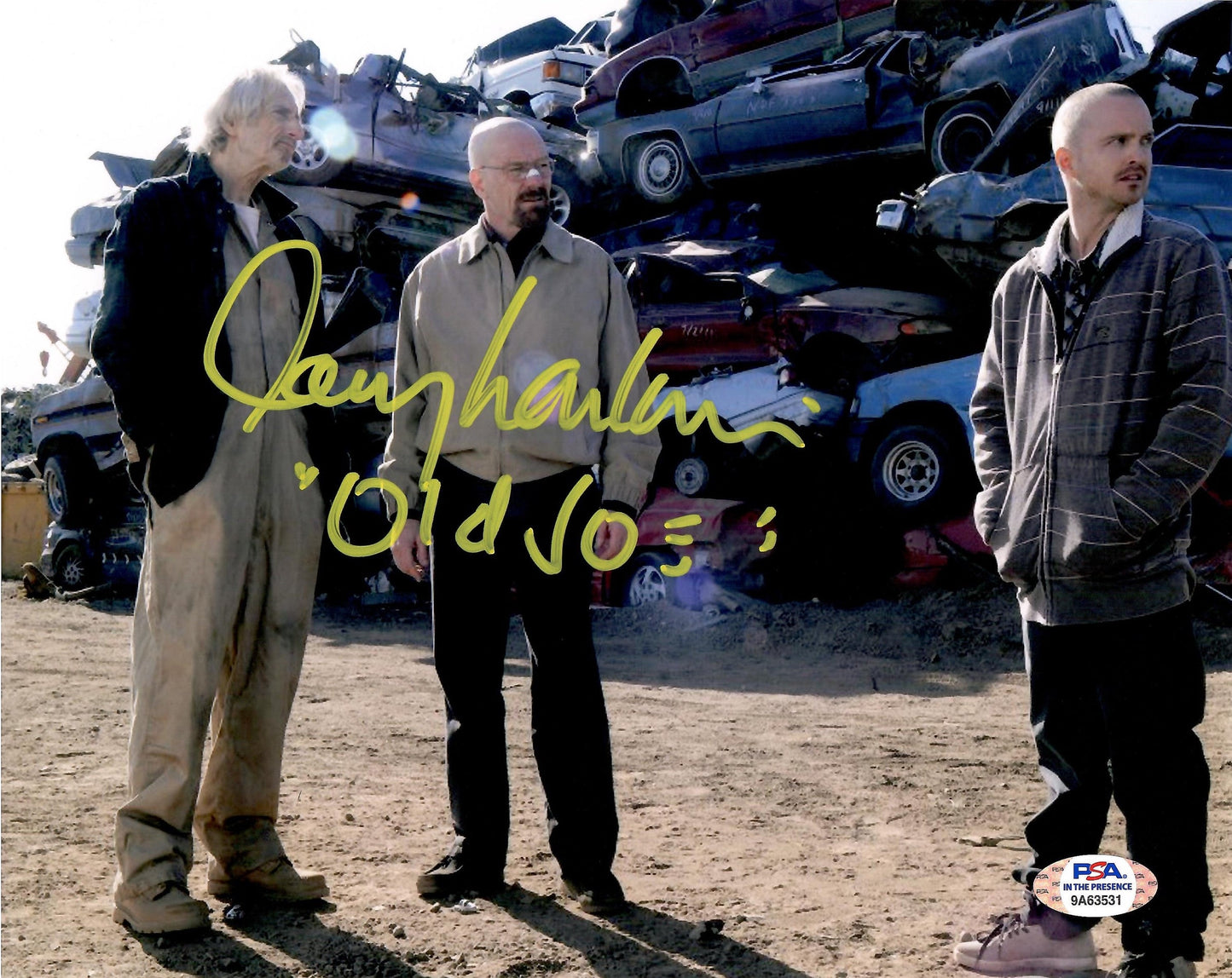 Larry Hankin autographed signed inscribed 8x10 photo PSA Breaking Bad Old Joe