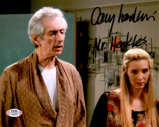 Larry Hankin autographed signed inscribed 8x10 photo PSA COA Friends Mr. Heckles