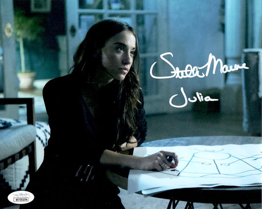 Stella Maeve autographed signed Inscribed 8x10 photo JSA COA The Magicians Julia Wicker