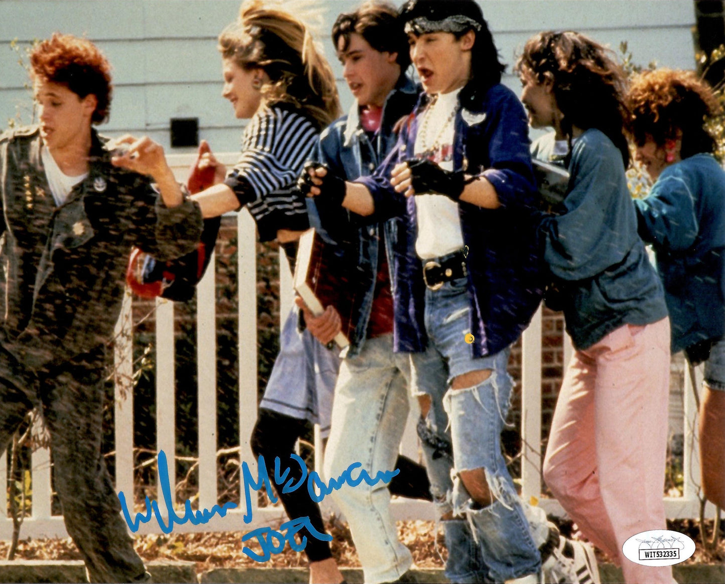 William McNamara autographed inscribed 8x10 photo JSA COA Dream a Little Dream