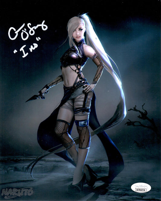 Colleen Oshaughnessy autograph Inscribed 8x10 Photo Naruto JSA COA INO