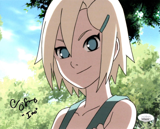 Colleen Oshaughnessy autograph Inscribed 8x10 Photo Naruto JSA COA INO