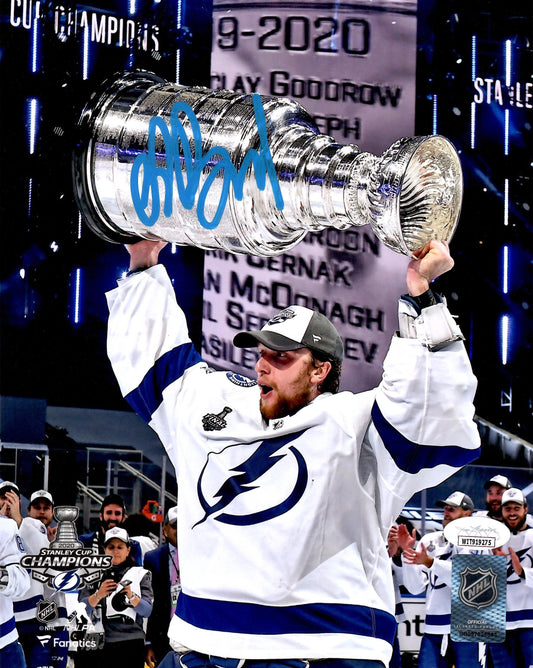 Andrei Vasilevskiy autographed signed 8x10 photo NHL Tampa Bay Lightning JSA COA
