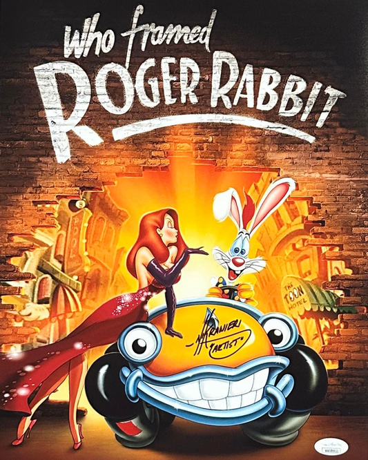 Nik Ranieri Autographed Signed Inscribed 11x14 Who Framed Roger Rabbit Photo JSA COA