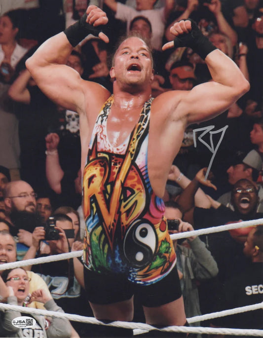 Rob Van Dam Signed 11x14 Photo - JSA