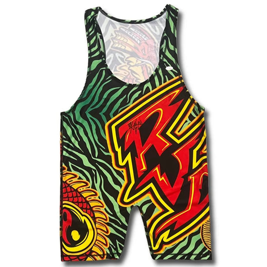 Rob Van Dam Signed Wrestling Leotard Singlet - JSA