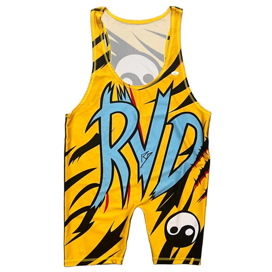 Rob Van Dam Signed Wrestling Leotard Singlet - JSA