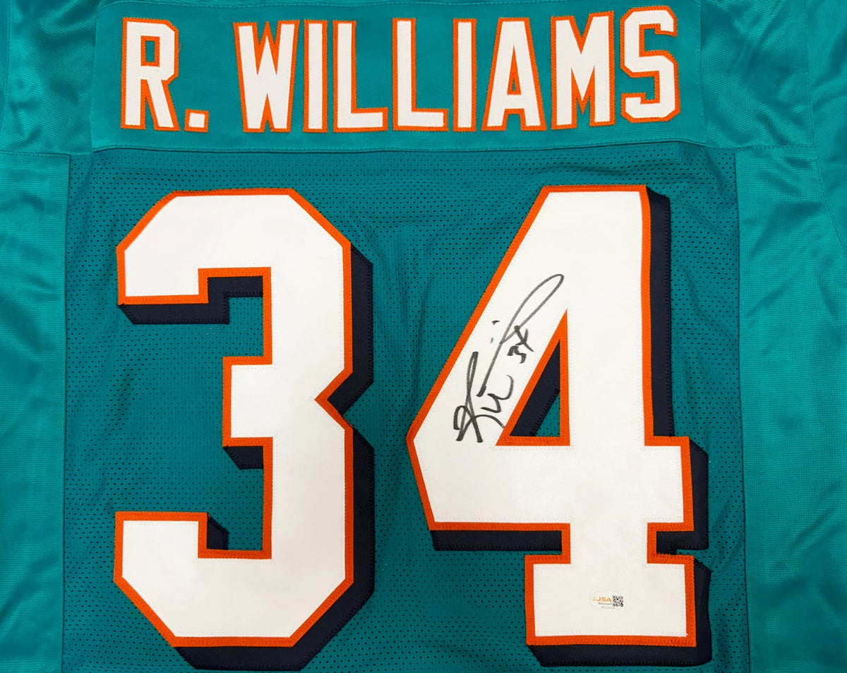 Ricky Williams Signed Miami Dolphins Jersey  — JSA Authenticated