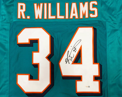 Ricky Williams Signed Miami Dolphins Jersey  — JSA Authenticated