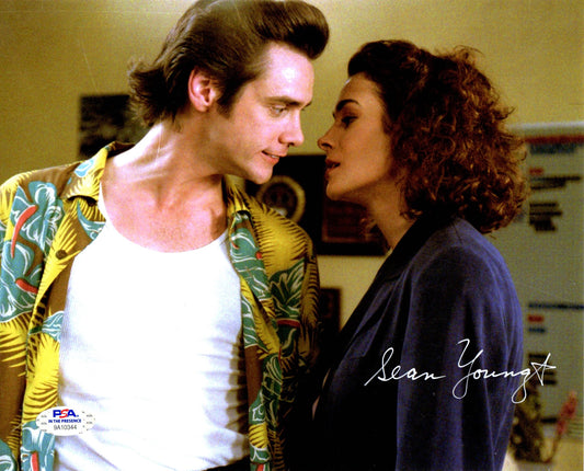 Sean Young autographed signed 8x10 photo Ace Ventura Ray Finkle PSA Witness