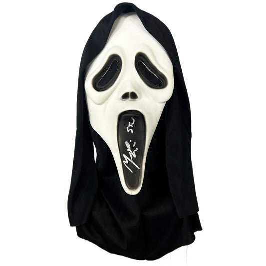 Matthew Lillard Signed Inscribed  Ghostface Scream Mask - JSA