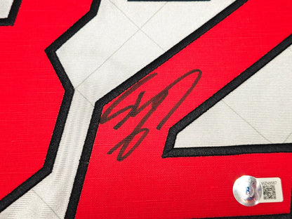 Shaquille Shaq O'Neal Signed Mitchell & Ness 2005-06 HWC Swingman NBA 75th Anniversary Platinum Miami Heat Jersey - Beckett