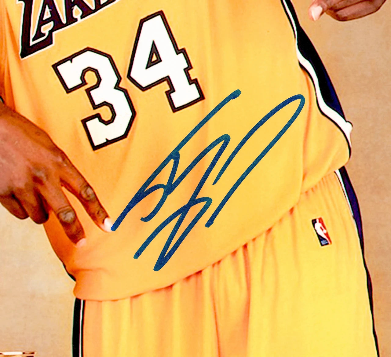 Shaquille Shaq O'Neal Signed 16x20 Photo Los Angeles Lakers - Beckett