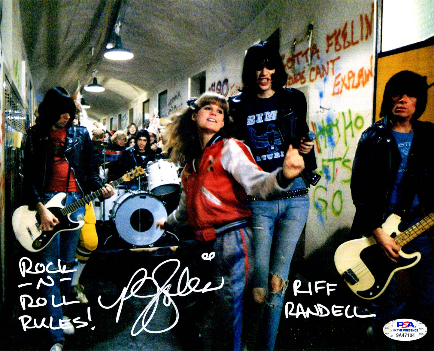 PJ Soles autographed signed inscribed 8x10 photo Rock 'N' Roll High School PSA Ramones