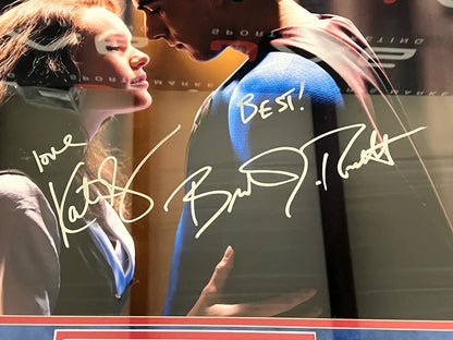 Brandon Routh & Kate Bosworth Signed Framed 16x20 Superman Returns Photo - JSA