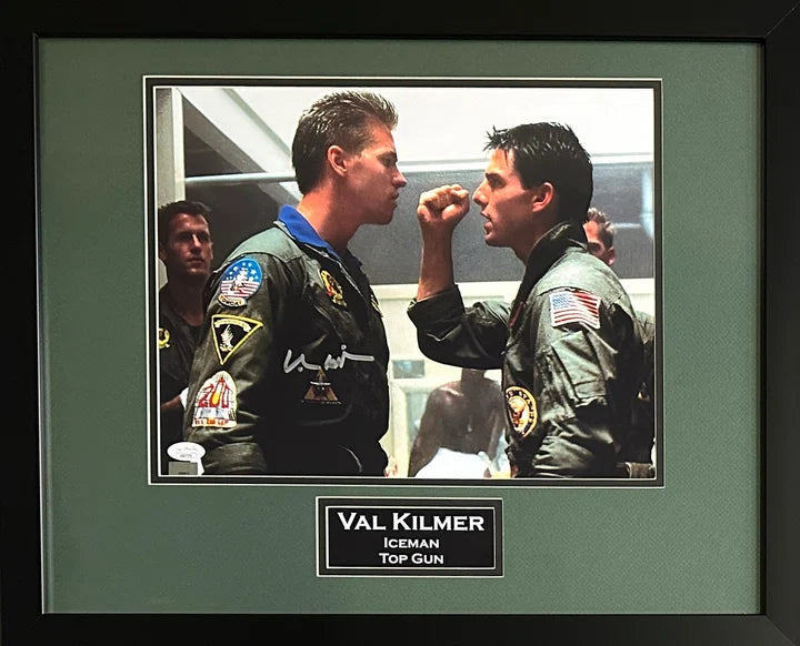 Val Kilmer Signed Framed 11x14 Top Gun Photo - JSA