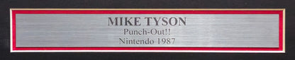 Mike Tyson Autographed Framed 11x14 Nintendo Punch-Out!!