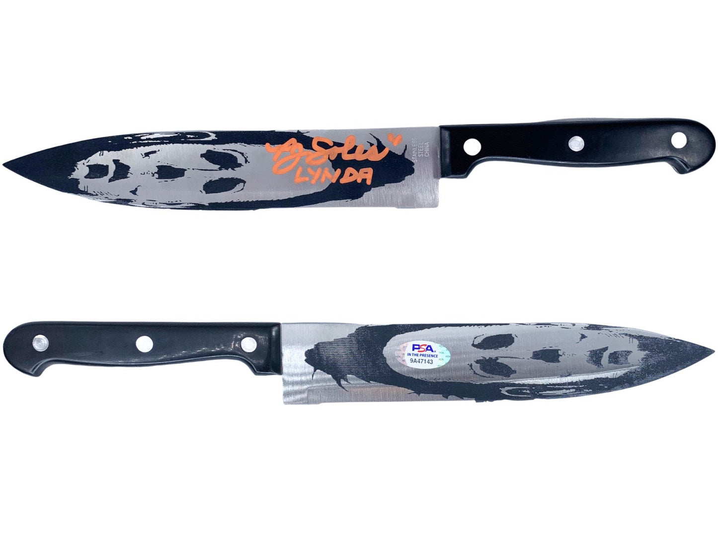 PJ Soles autographed signed inscribed knife Halloween Lynda Van Der Klok PSA COA
