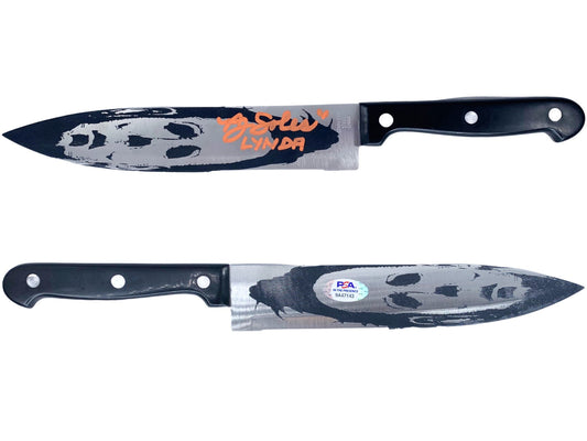 PJ Soles autographed signed inscribed knife Halloween Lynda Van Der Klok PSA COA