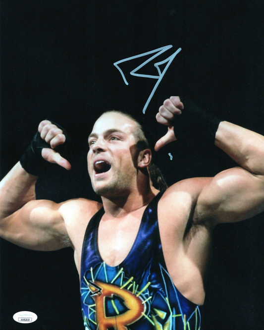 WWE Rob Van Dam Autographed Signed 11x14 RVD Photo JSA COA