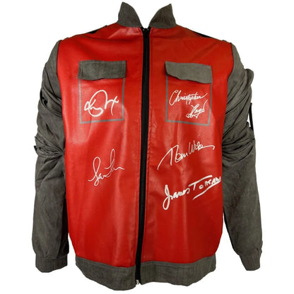 Cast Signed Signed Back to The Future Jacket - Beckett
