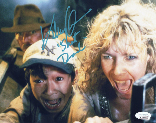 Ke Huy Quan autographed signed inscribed 8x10 photo Indiana Jones JSA COA