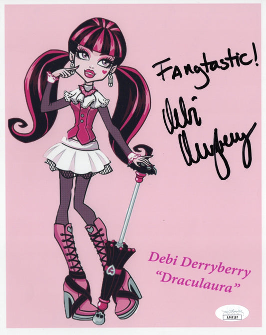 Debi Derryberry autographed signed inscribed 8x10 photo Monster High JSA COA