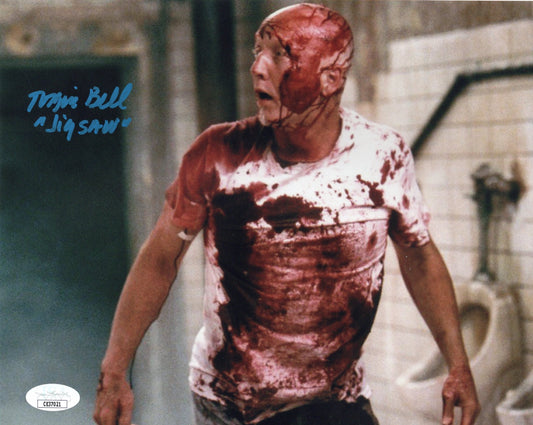 Tobin Bell autographed signed inscribed 8x10 Saw Jigsaw JSA COA