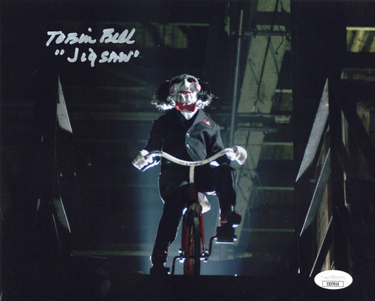 Tobin Bell autographed signed inscribed 8x10 Saw Jigsaw JSA COA