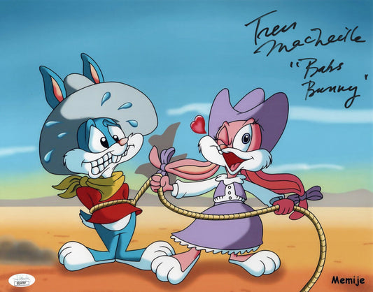 Tress MacNeille signed inscribed 11x14 photo Tiny Toons Adventure JSA COA